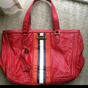 L.A.M.B. Berry Rocksteady leather tote